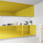 Vidaxl meubelfolie zelfklevend 500x90 cm pvc hoogglans goudkleurig - afbeelding 1