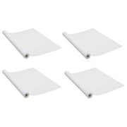Vidaxl deurfolies zelfklevend 4 st 210x90 cm pvc withoutkleurig - afbeelding 2