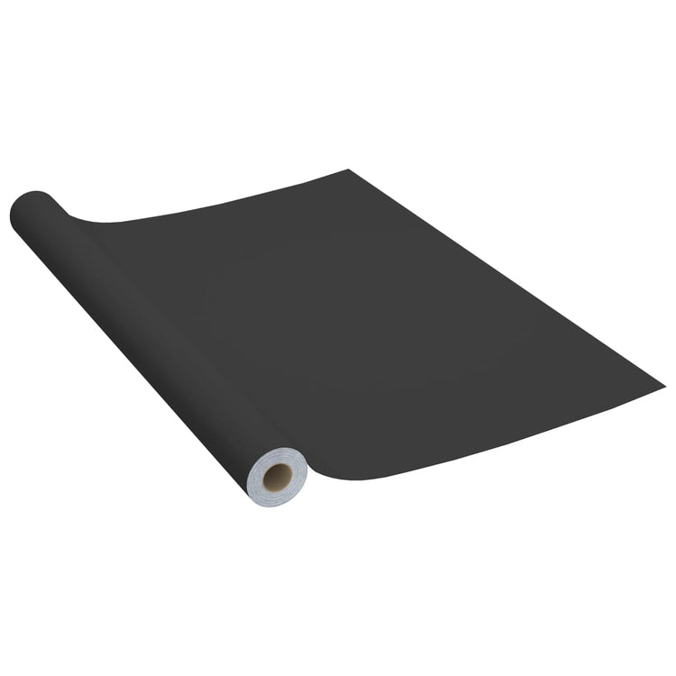 Vidaxl meubelfolies zelfklevend 2 st 500x90 cm pvc zwart