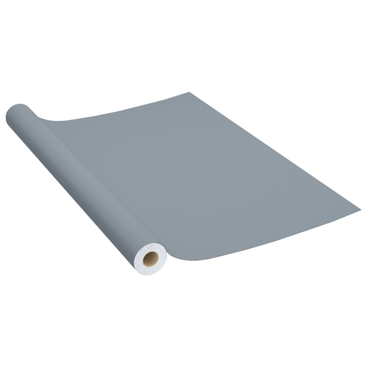 Vidaxl meubelfolies zelfklevend 2 st 500x90 cm pvc grijs