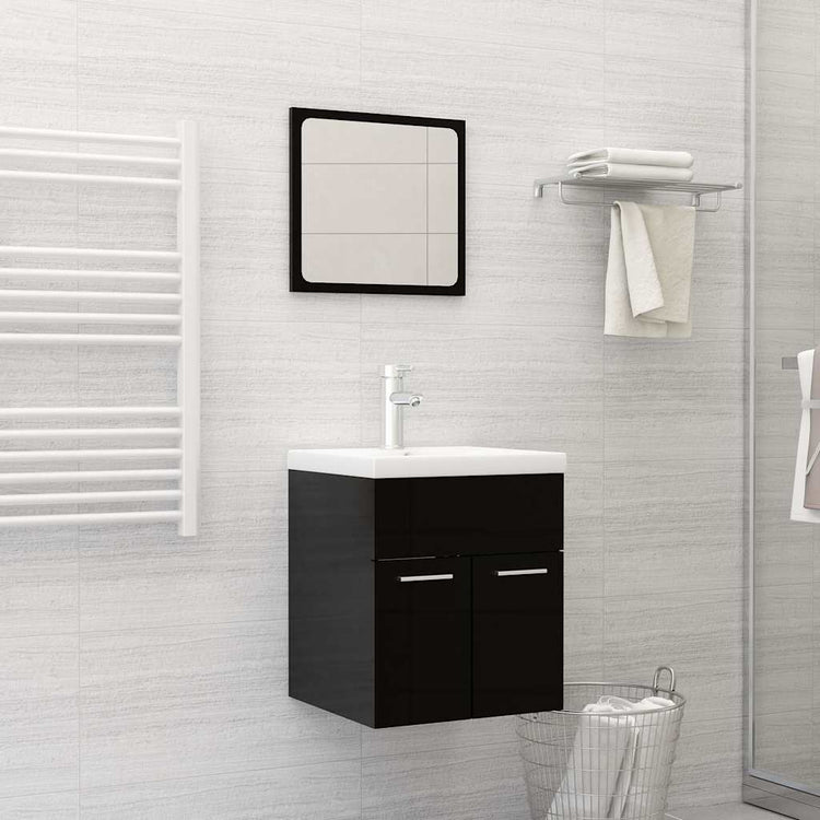Vidaxl inbouwwastafel met kraan 42x39x18 cm keramiek wit