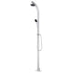 Vidaxl buitendouche 215 cm aluminium