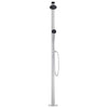 Vidaxl buitendouche 215 cm aluminium