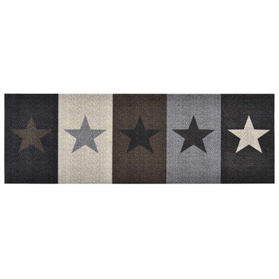 Vidaxl keukenmat wasbaar stars 60x180 cm