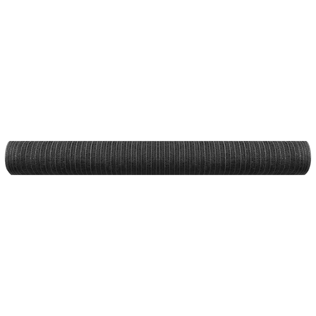 Vidaxl privacynet 195 g m² 1x25 m hdpe antracietkleurig