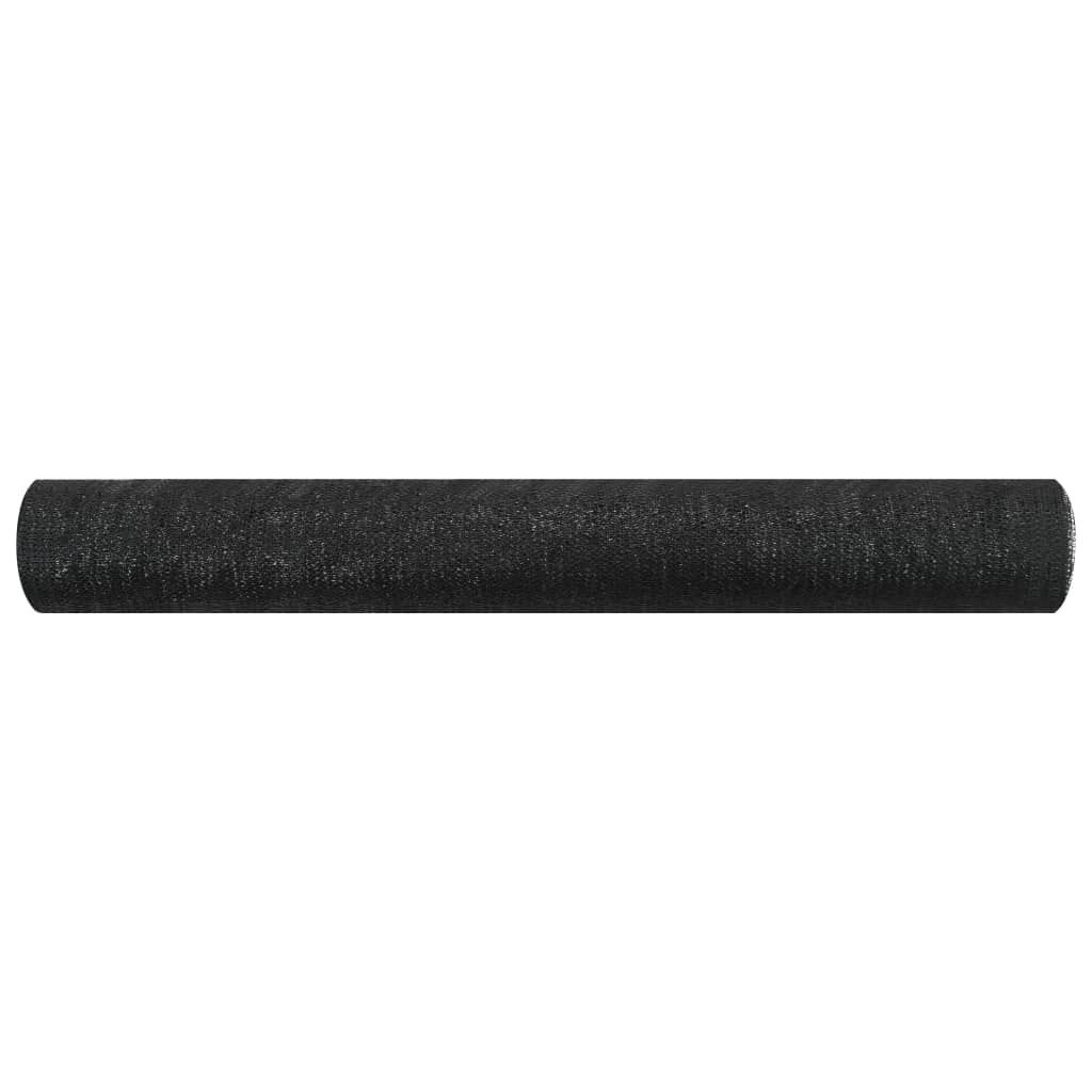 Vidaxl privacynet 75 g m² 1,8x25 m hdpe zwart