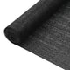 Vidaxl privacynet 75 g m² 1,8x50 m hdpe zwart