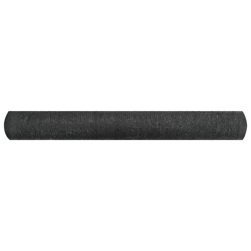 Vidaxl privacynet 195 g m² 2x25 m hdpe zwart
