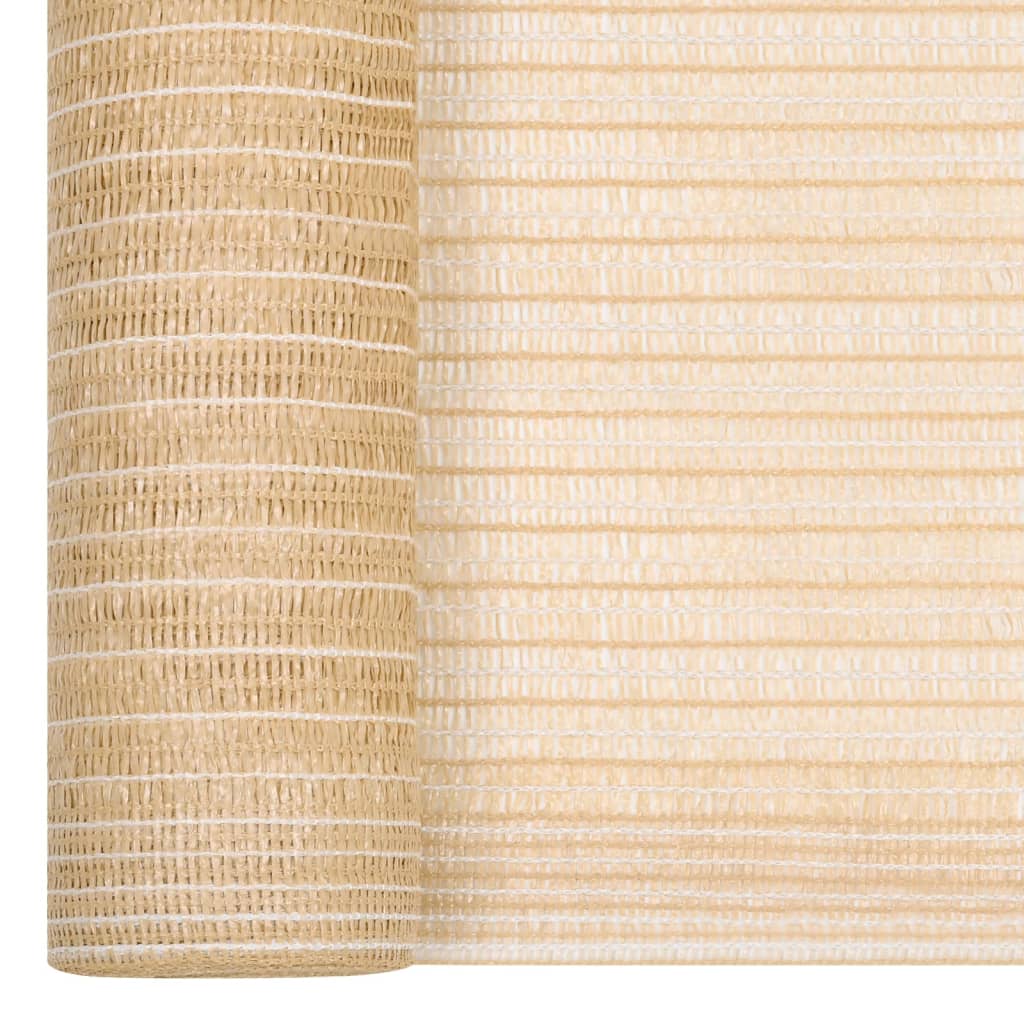 Vidaxl privacynet 75 g m² 1,5x10 m hdpe beige