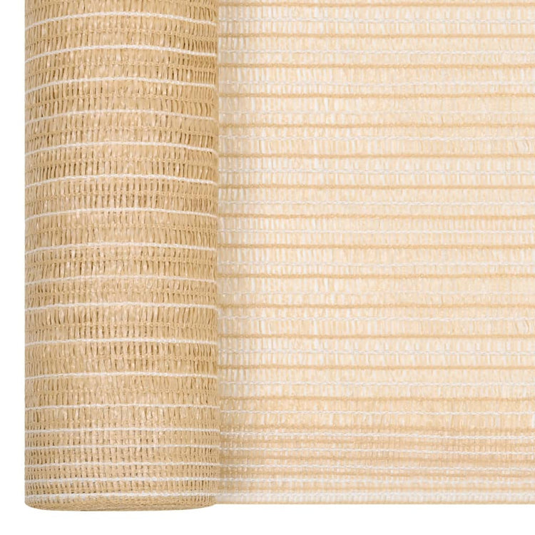 Vidaxl privacynet 75 g m² 2x10 m hdpe beige