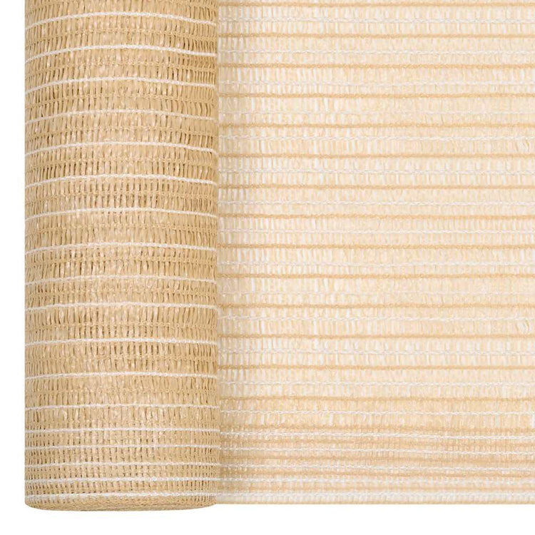 Vidaxl privacynet 195 g m² 1x10 m hdpe beige