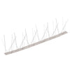 Vidaxl vogel- en duivenpinnen met 5 rijen 40 st 20 m roestvrij staal