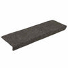 Vidaxl trapmatten zelfklevend 15 stuks 65x21x4 cm antraciet rechthoekige rand