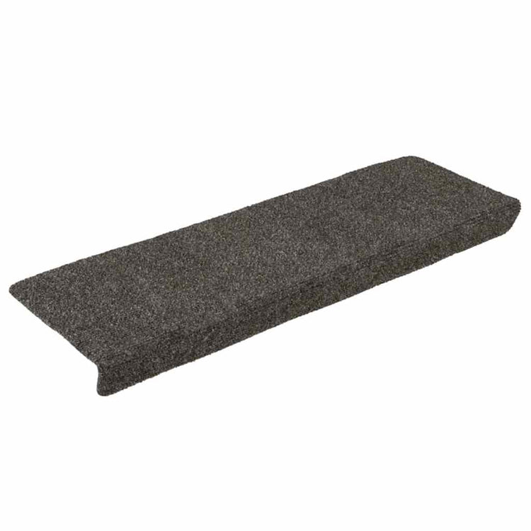 Vidaxl trapmatten zelfklevend 15 stuks 65x21x4 cm antraciet