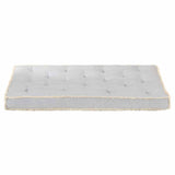 Vidaxl bankkussen pallet 120x80x10 cm grijs - afbeelding 2
