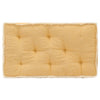 Vidaxl bankkussen pallet 73x40x7 cm geel