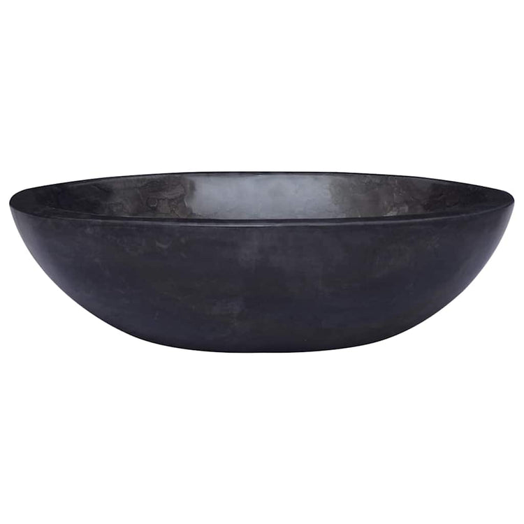 Vidaxl gootsteen 53x40x15 cm marmer zwart