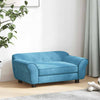 Vidaxl hondenbank 72x45x30 cm pluche turquoise
