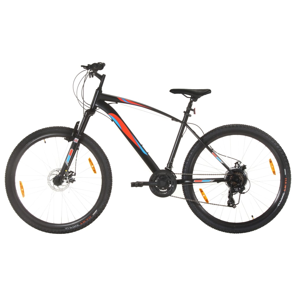 VidaXL Mountainbike 21 versnellingen 29 inch wielen 48 cm frame zwart
