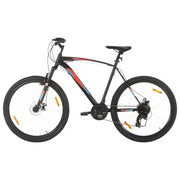 VidaXL Mountainbike 21 versnellingen 29 inch wielen 53 cm frame zwart - afbeelding 1