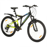Vidaxl mountainbike 21 versnellingen 26 inch wielen 49 cm zwart - afbeelding 2