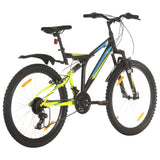 Vidaxl mountainbike 21 versnellingen 26 inch wielen 49 cm zwart - afbeelding 3