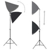 Vidaxl fotostudioset met softboxlampen, achtergrond en reflector
