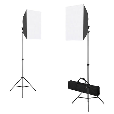 Vidaxl fotostudioset met softboxlampen en reflector