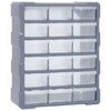 Vidaxl organiser met 18 medium lades 38x16x47 cm