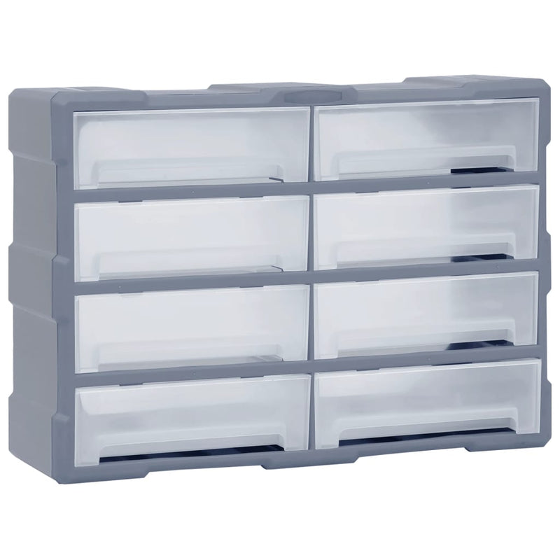 Vidaxl organiser met 8 grote lades 52x16x37 cm