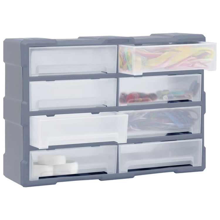 Vidaxl organiser met 8 grote lades 52x16x37 cm