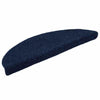 Vidaxl trapmatten zelfklevend 10 stuks 56x17x3 cm marineblauw halfrond