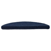 Vidaxl trapmatten zelfklevend 10 stuks 56x17x3 cm marineblauw halfrond - afbeelding 3