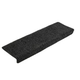 Vidaxl trapmatten zelfklevend 5 stuks 65x21x4 cm donkergrijs - afbeelding 3