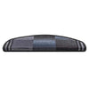 Vidaxl trapmatten zelfklevend 5 st 65x21x4 cm zwart en grijs