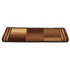 Vidaxl trapmatten zelfklevend 10 st 65x21x4 cm bruin
