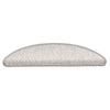 Vidaxl trapmatten zelfklevend 15 st sisal-look 56x17x3 cm platinakleur