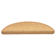 Vidaxl trapmatten zelfklevend 15 st sisal-look 56x17x3 cm sisalkleurig - afbeelding 3