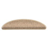 Vidaxl trapmatten zelfklevend 15 st sisal-look 56x17x3 cm zandkleurig