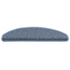 Vidaxl trapmatten zelfklevend 15 st sisal-look 65x21x4 cm blauw