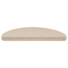 Vidaxl trapmatten zelfklevend 15 st sisal-look 65x21x4 cm berber
