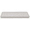 Vidaxl trapmatten zelfklevend 15 st sisal-look 65x21x4 cm platinakleur