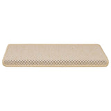 Vidaxl trapmatten zelfklevend 15 st sisal-look 65x21x4 cm berber - afbeelding 3