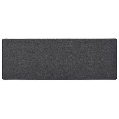 Vidaxl tapijtloper 80x250 cm antracietkleurig