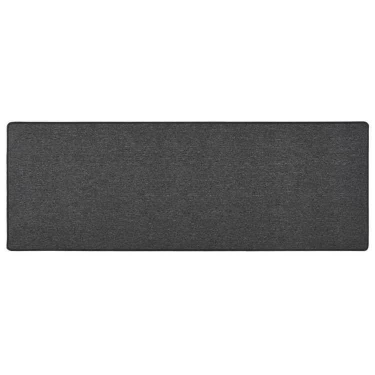 Vidaxl tapijtloper 80x250 cm antracietkleurig