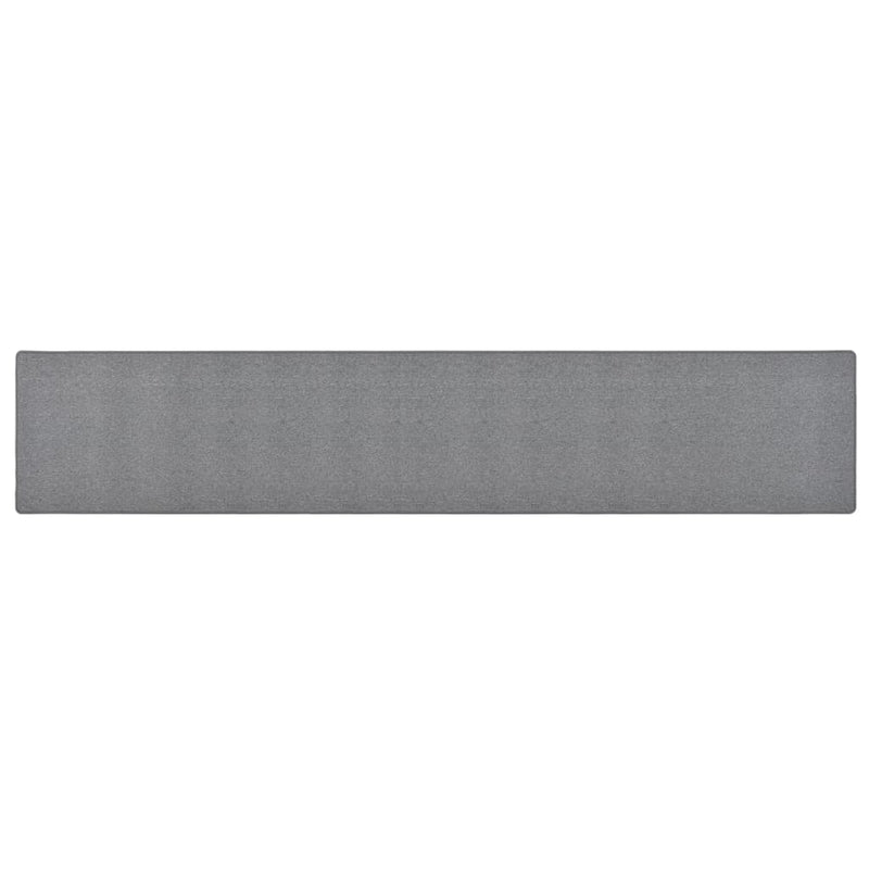 Vidaxl tapijtloper 50x300 cm donkergrijs