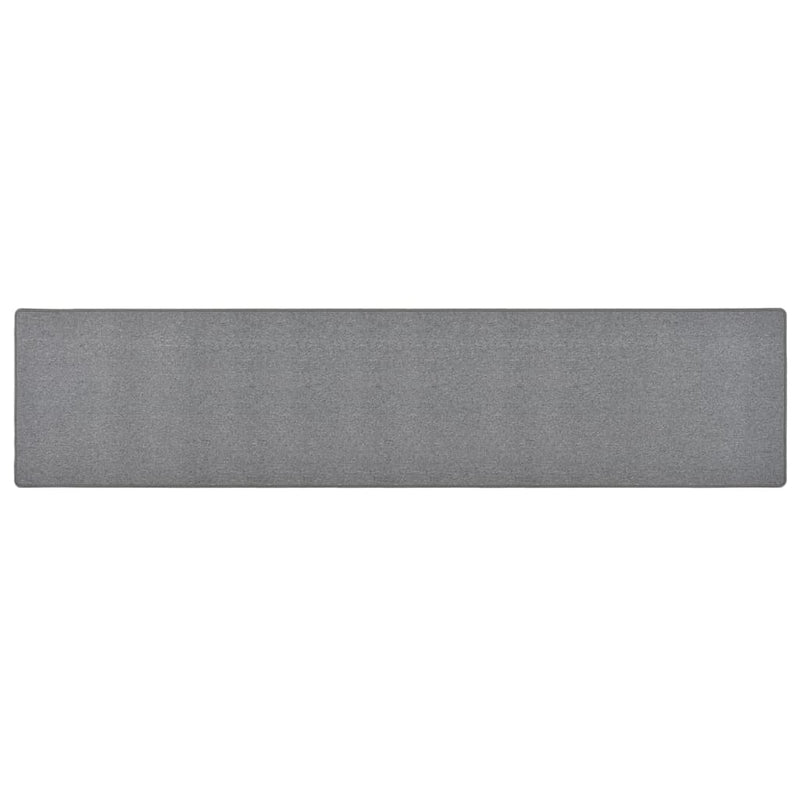 Vidaxl tapijtloper 80x400 cm donkergrijs