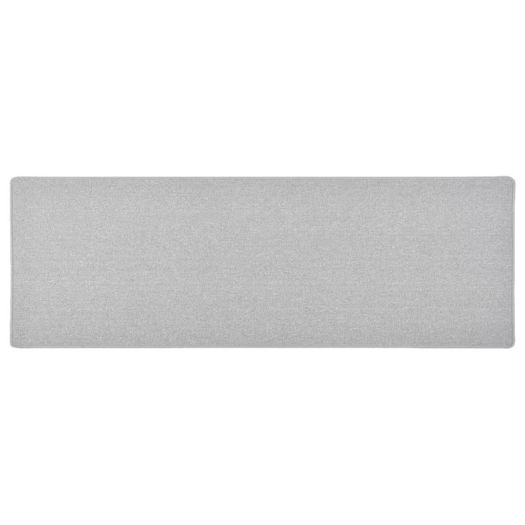 Vidaxl tapijtloper 50x150 cm lichtgrijs