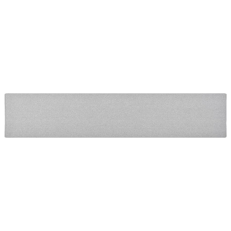 Vidaxl tapijtloper 80x400 cm lichtgrijs