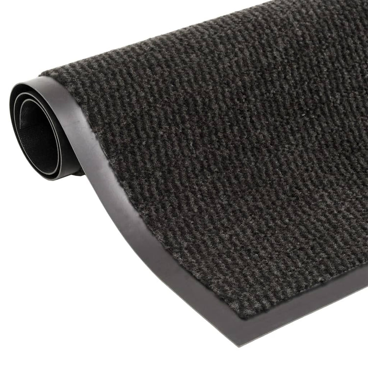 Vidaxl deurmat getuft 60x150 cm zwart